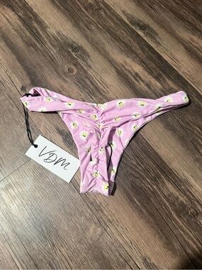 💜🌼 VDM The Label Daisy Print Bikini Bottom 🌼💜